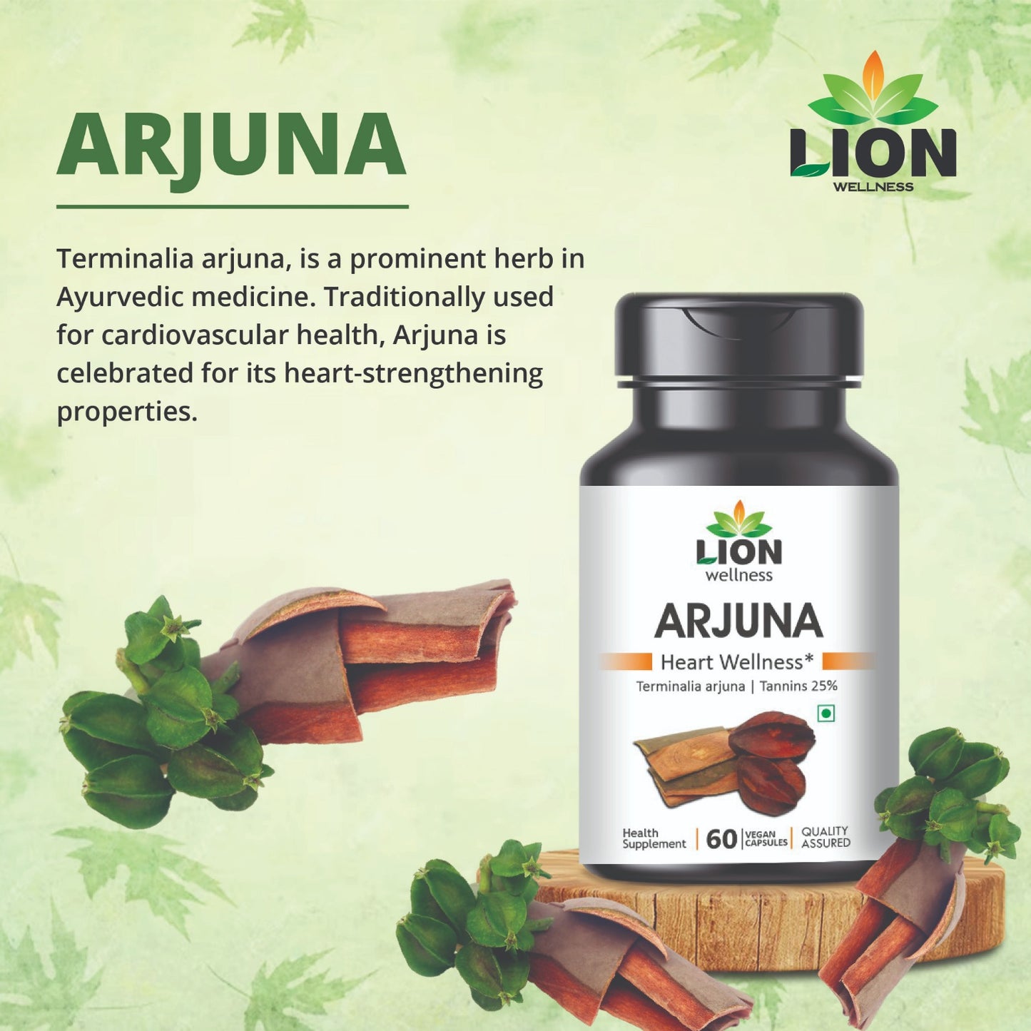 Pure Arjuna Capsules