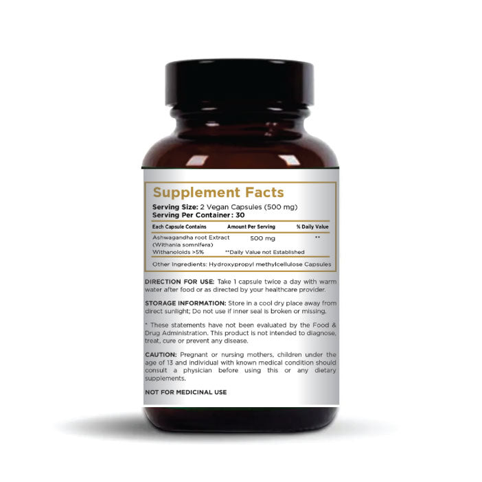 Pure Ashwagandha Capsules