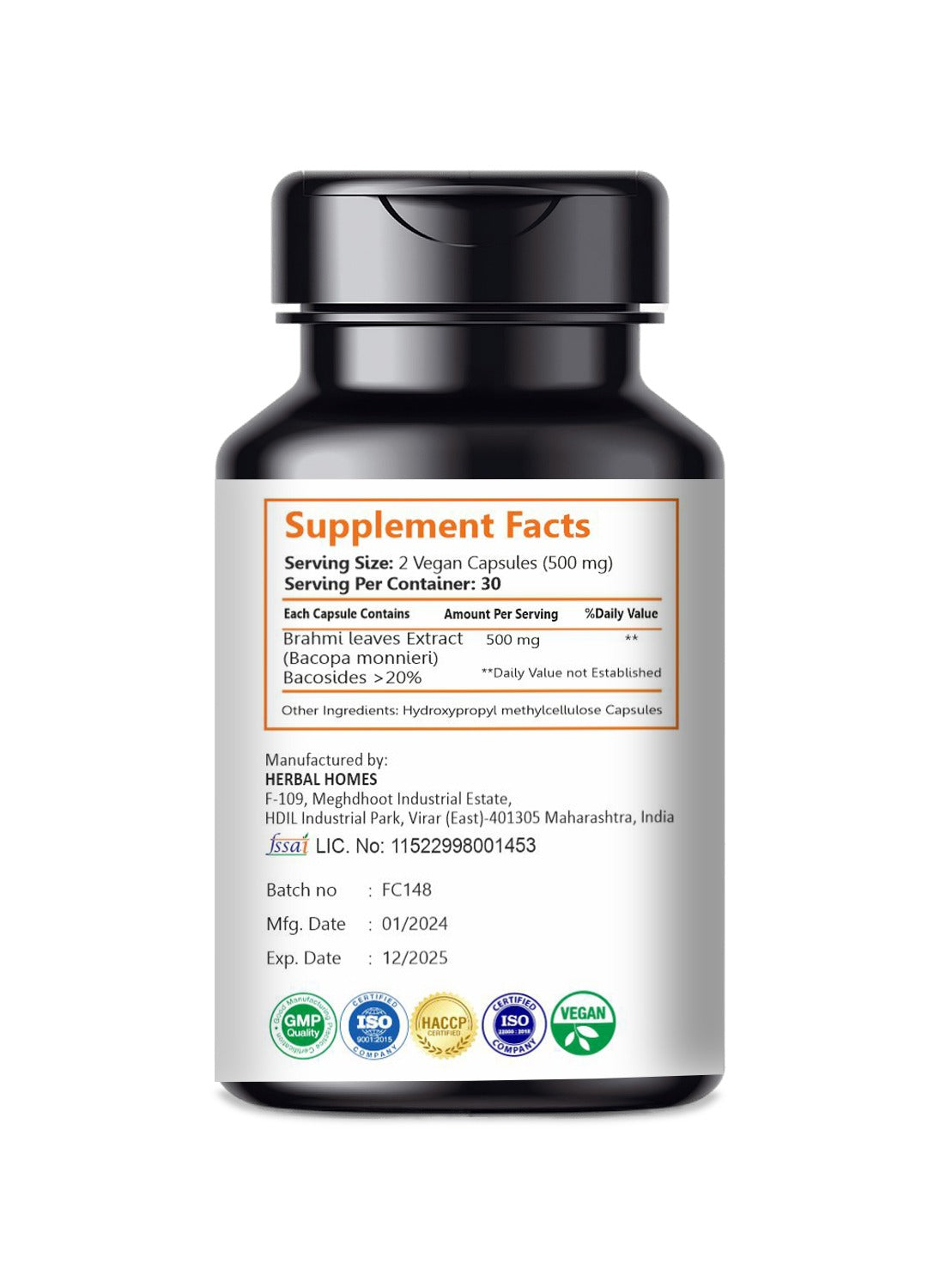 Pure Brahmi Capsules