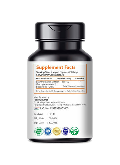 Pure Brahmi Capsules