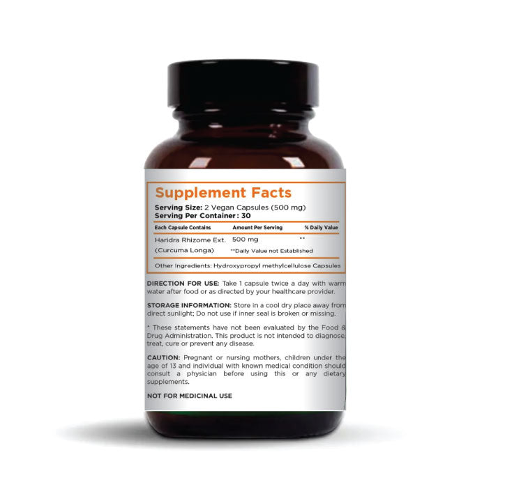 Pure Turmeric Capsules